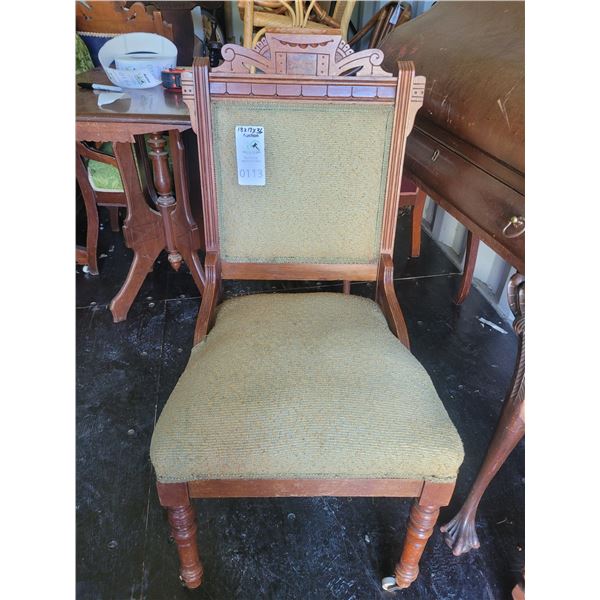 Antique East Lake Parlor Chair SC3 - C