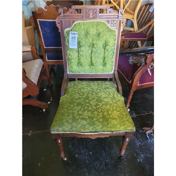 Antique East Lake Parlor Chair SC3 - C