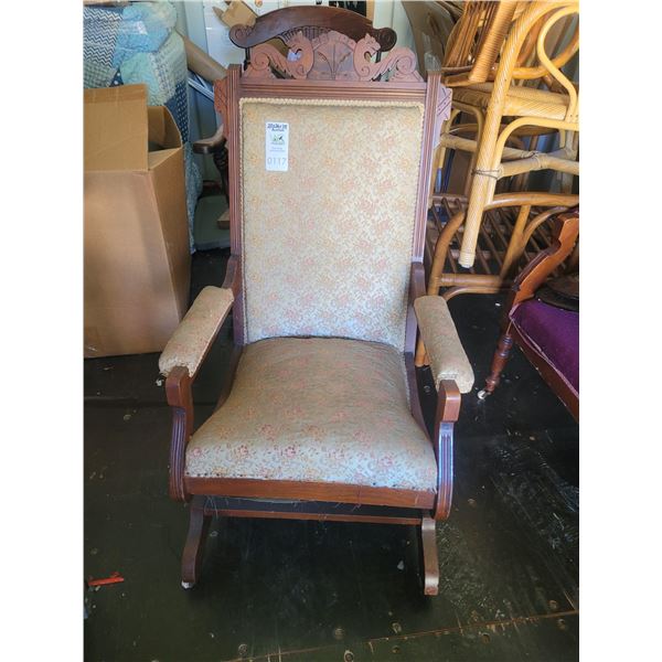 Antique East Lake Nursing Chair SC3-C