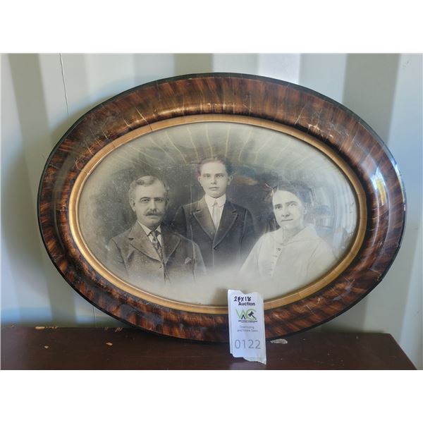 Antique Convex Picture Frame SC3 B