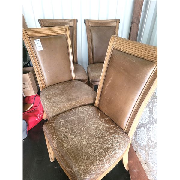 Leather Dining Room Chairs SC4 C