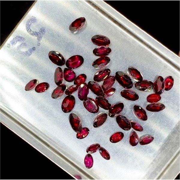 20.2 ct Certified Rhodolite Garnet gemstone Parcel ($8,080 Appraisal) SC1 Cat A