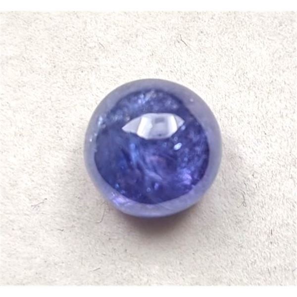 6.89 ct Certified Tanzanite gemstone CAB ($5,167 Appraisal) SC1 Cat A