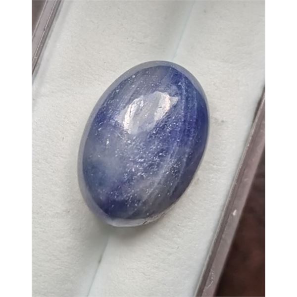 10.03 ct Certified Blue Sapphire gemstone ($12,036 Appraisal) SC1 Cat A