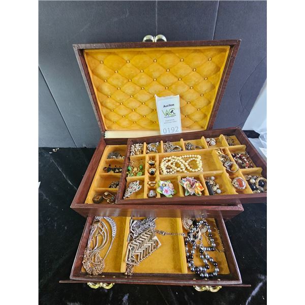 Costume Jewelry and Jewelry Box. SC1 - Cat A