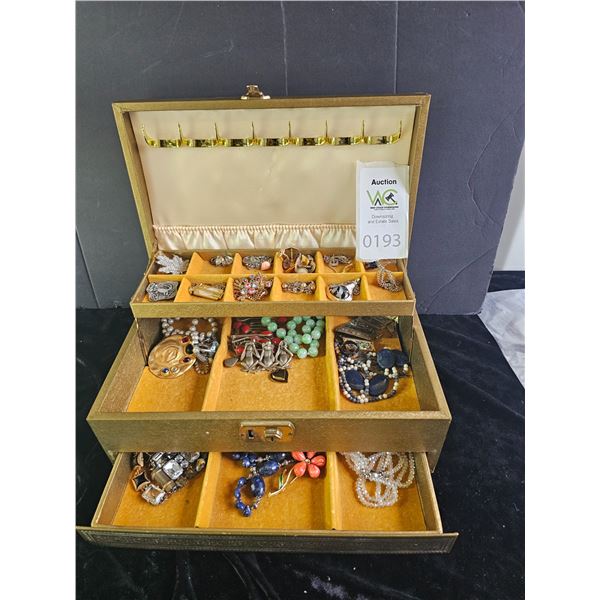 Costume Jewelry and Jewelry Box. SC1 - Cat A