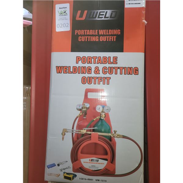 New Uweld Welding & Cutting Outfit SC2 Cat B