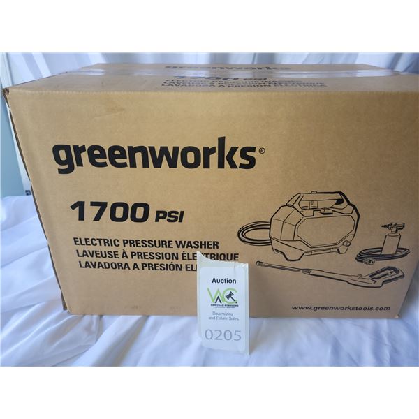 New Greenworks Powerwasher SC 2 Cat B