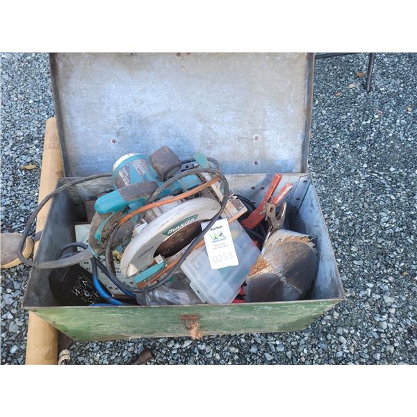 Metal Chest Mikita Circular Saw. B Cat B