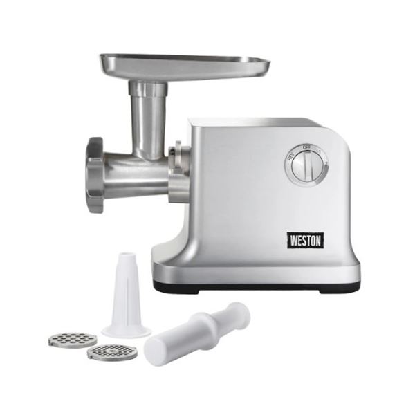 WESTON 8 MEAT GRINDER AND SAUSAGE STUFFER - TESTED WORKING, RETAIL $229