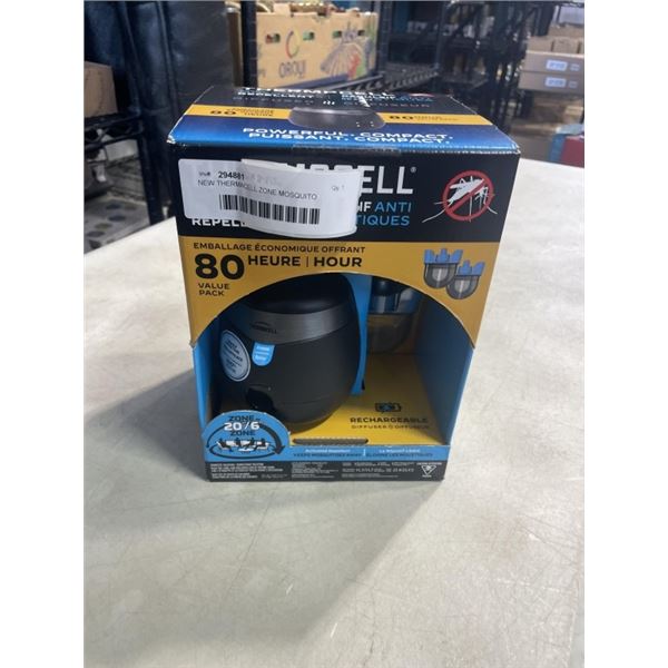 NEW THERMACELL ZONE MOSQUITO REPELLANT