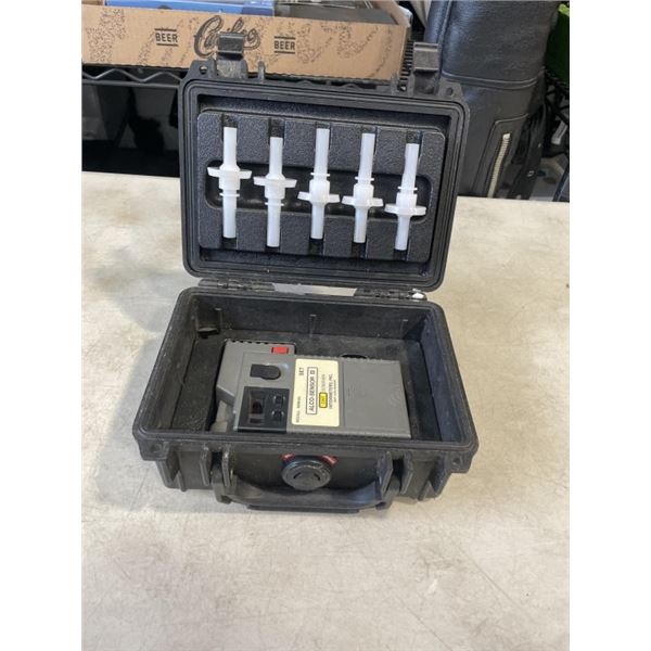 CASED ALCO SENSOR BREATHALYZER