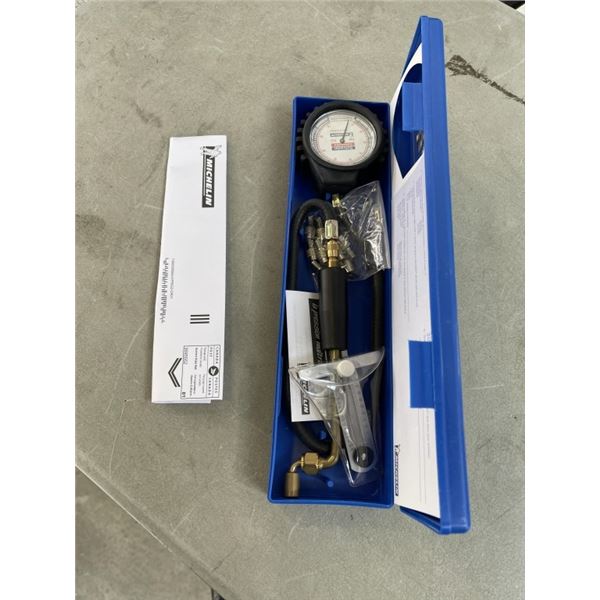 NEW SCHRADER MICHELIN TIRE PRESSURE GAUGE 10-170PSI W/ TIRE DEPTH