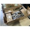 Image 2 : 2 TOTES OF NEW ASSORTED FORKLIFT PARTS, GASKETS, BRAKES ETC