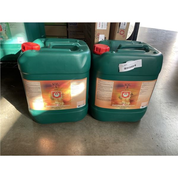 2 NEW SOIL  A + B 2 PART 20L PLANT GROWTH FORMULA