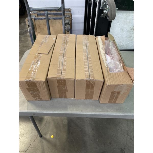 4 NEW MODERN DUAL LIGHT SCONCES