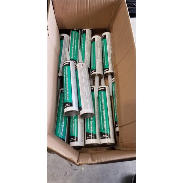 CASE OF TREMCO ACOUSTICAL SEALANT