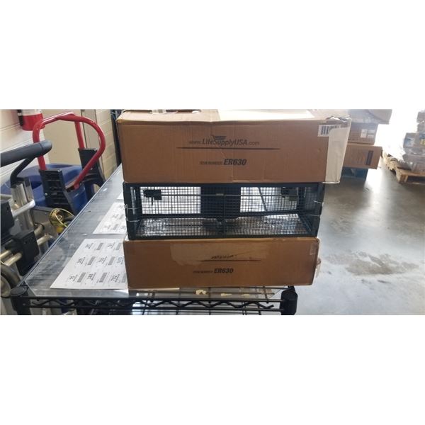 3 HUMANE ANIMAL TRAPS 18" X5"X 5"