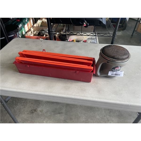 ROAD SIDE KIT AND PROPANE HEATER