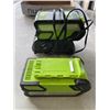 Image 1 : 2 LITHIUM BATTERIES AND CHARGER