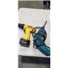Image 3 : MOTOMASTER 12V BATTERY CHARGER WITH ENGINE START, ASSORTED POWER TOOLS INCLUDING DWALT CORDLESS DRIL