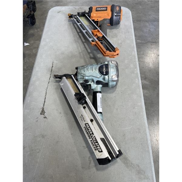 RIGID AND HILTI COMPRESSION NAIL GUNS