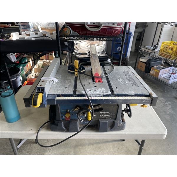 MASTERCRAFT TABLE SAW