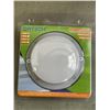 Image 2 : 10 NEW ORTECH LED FLUSHMOUNT 3000K GREY INCANDESCENT LAMP REPLACEMENT, INDOOR OUTDOOR
