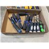 Image 2 : 2 TRAYS OF BIT SETS, HAND TOOLS AND SCRWEWDRIVER SET