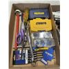 Image 4 : 2 TRAYS OF BIT SETS, HAND TOOLS AND SCRWEWDRIVER SET
