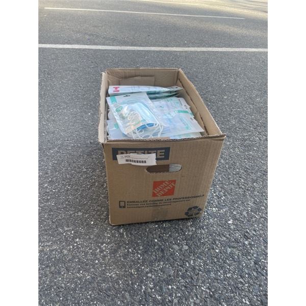 CASE OF NEW DISPOASBLE PROTECTIVE MASKS