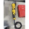 Image 3 : HAMMER DRILL, GRINDER AND TOTE OF SHOW FLUIDS
