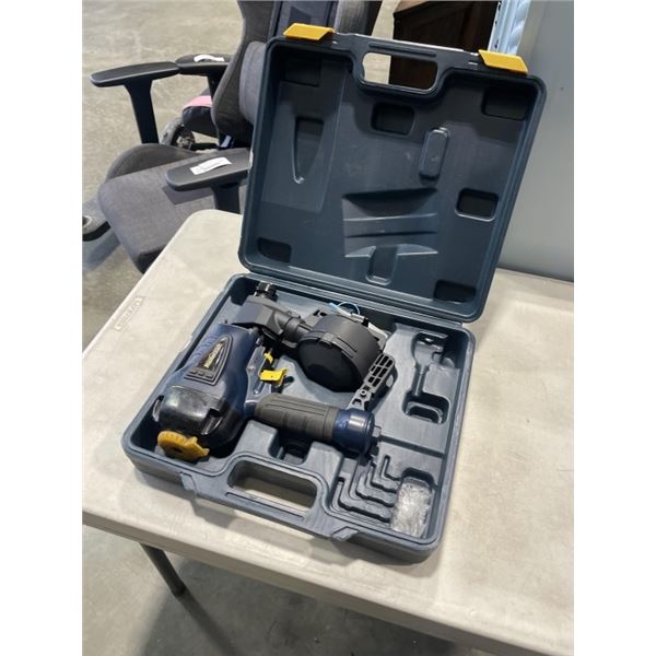 MASTERCRAFT AIR POWERED COIL ROOFING NAILER IN CASE