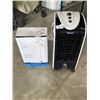 Image 1 : 3-LIGHT FLOOR LAMP AND COSTWAY AIR COOLER