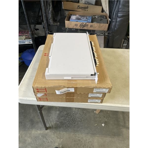 4 NEW ROSENBERGER RACK MOUNT JUNCTION BOXES