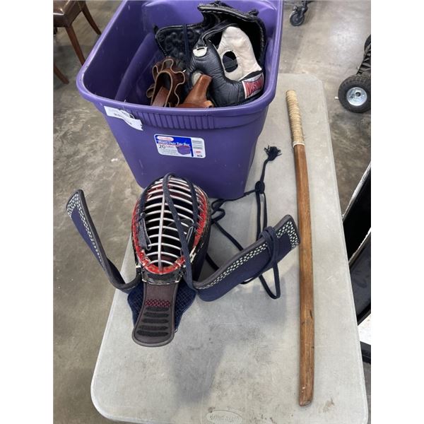 KENDO SPARING GEAR AND SWORD