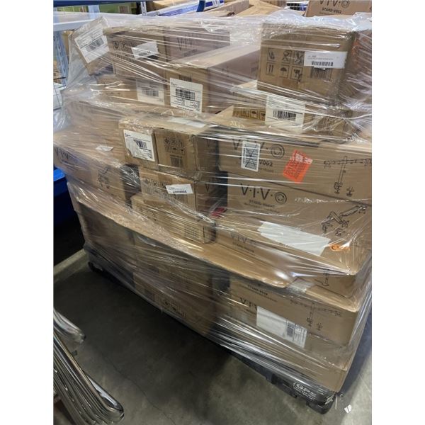 PALLET OF ASSORTED VIVO MOUNT AND ACCESSORIES