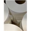 Image 3 : NEW CASE OF LEAF JUMBO BATH TISSUE, WHITE 2PLY 1000' PER ROLL, 12 ROLLS PER CASE