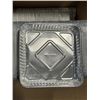 Image 5 : NEW CASE OF HANDI-FOIL 8" SQUARE CAKE PANS, 500 PCS