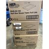 Image 1 : 3 NEW CASE OF HANDI-FOIL HALF SIZE STEAM TABLE FOIL LIDS, 100 PER CASE