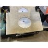 Image 1 : GRANITE VANITY TOP W/ SINK - 38" x 22"