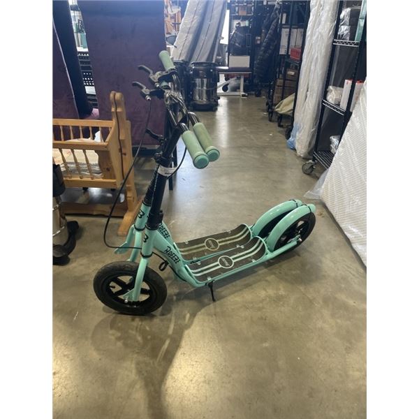 2 BREEZE SCOOTERS ONE NEEDS FRONT WHEEL