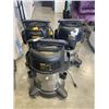 Image 2 : 3 DEWALT 10 GALLON STAINLESS SHOP VAC FOR PARTS OR REPAIR