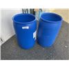 Image 1 : 2 BLUE FOOD GRADE DRUMS