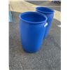 Image 3 : 2 BLUE FOOD GRADE DRUMS