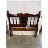 Image 1 : VINTAGE SINGLE SIZE WOOD BEDFRAME
