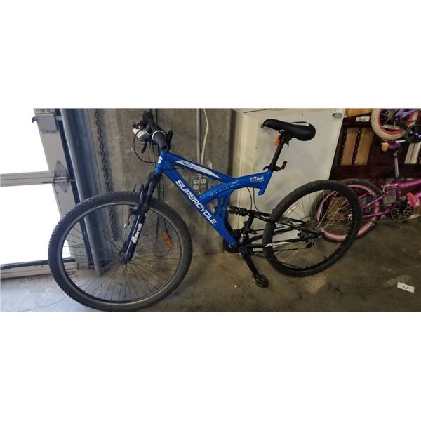 BLUE SUPERCYCLE BIKE