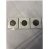 Image 2 : 3 CANADIAN LARGE CENTS 1901 LAST QUEEN VICTORIA, 1910 LAST KING EDWARD VII, 1911 FIRST KING GOERGE V