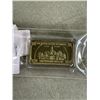 Image 2 : METAL US 100 DOLLAR BANK NOTE