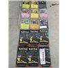 Image 1 : 8 NEW POKEMON PACKS AND 9 FOIL CARDS